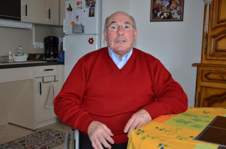 A 52 ans, Gérard Allart a été victime d’un accident sur sa moissonneuse-batteuse. Il a dû être amputé d’une jambe.