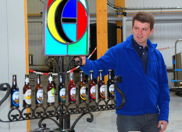 Le 28 mars, à Sours. Dix ans et dix bières l’Eurélienne différentes produites désormais par Vincent Crosnier dans sa Microbrasserie de Chandres.