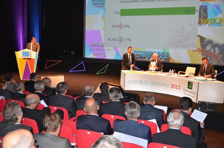 Le 23 avril, à Montigny-le-Bretonneux (Yvelines). La caisse régionale de Groupama Paris Val-de-Loire a tenu son assemblée générale sous la présidence de Daniel Collay.