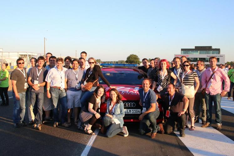 Le 16 juin, au Mans (Sarthe). Le congrès national Jeunes agriculteurs est un moment convivial de rencontre et de partage.