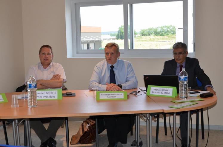 Étampes (Essonne), le 19 juin. L’assemblée générale du Caerif s’est tenue sous la présidence de Christophe Hillairet et en présence de son vice-président, Damien Greffin et de son directeur, Stéphane Vignau.