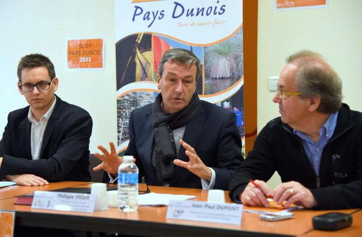 Le 29 octobre, à Châteaudun. Le projet de Scot du Pays dunois 2035 a été présenté, en présence des représentants des communautés de communes concernées, par son président Philippe Vigier.