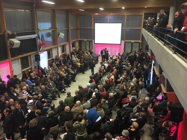 Rambouillet (Yvelines), le 6 novembre. La première réunion des Assises de la ruralité s’est tenue dans une salle comble. 