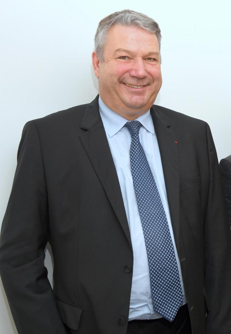 Le 13 novembre, à Chartres. Dominique Lefebvre a été nommé président de Crédit agricole SA.