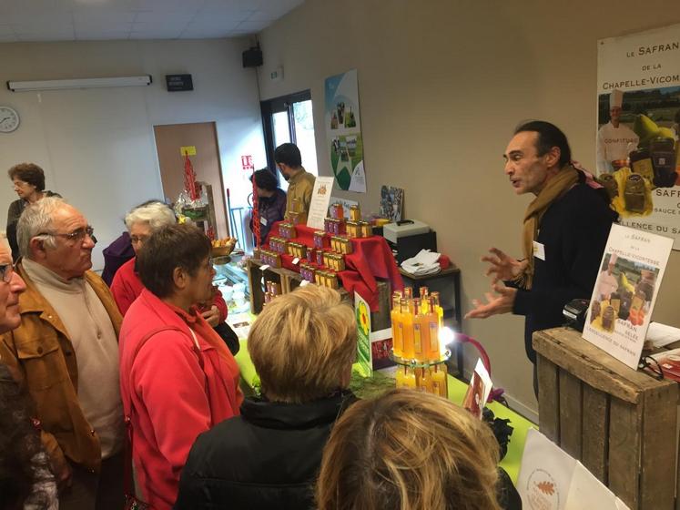 Blois, le 21 décembre. Bienvenue à la ferme a organisé son traditionnel marché de Noël dans les locaux de la chambre d’Agriculture.