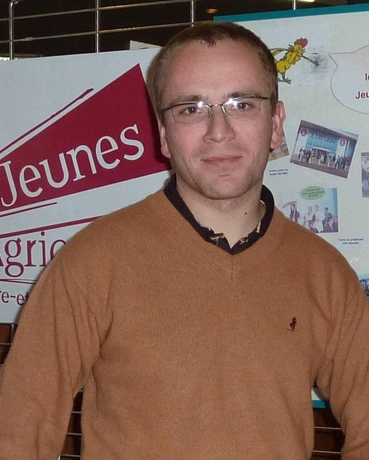 David Faucheux devient président de Jeunes agriculteurs d’Eure-et-Loir.