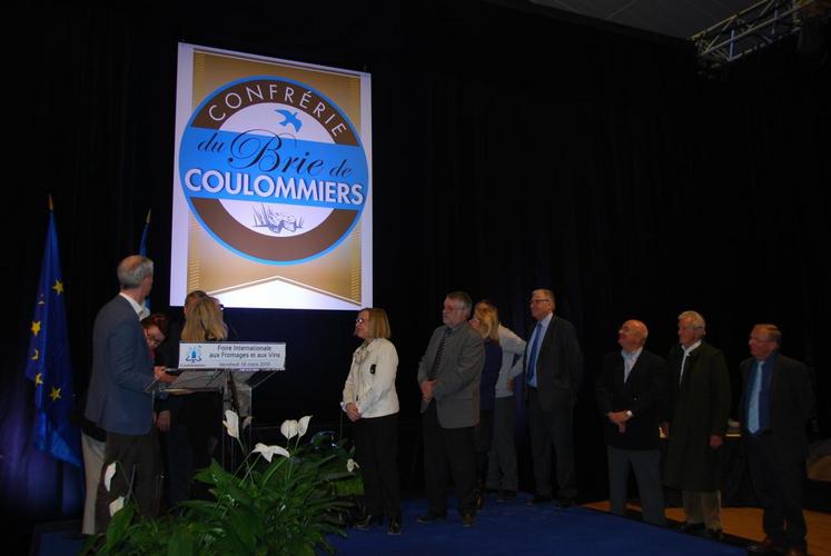 Le logo de la nouvelle confrérie du brie de Coulommiers. 