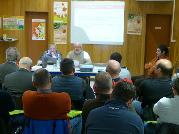 Le 18 mars, à Fontaines-en-Sologne. Une présentation sur le changement climatique a été faite lors de l’assemblée générale du Cadran de Sologne.