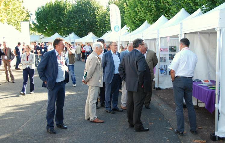 La première édition du salon Agrofilières s’est déroulée en 2014 à la Maison de l’Agriculture à Chartres.
(Archive)