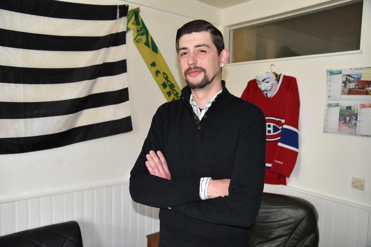 La Ferté-sous-Jouarre, jeudi 28 avril. Un stage chez un éleveur a conforté Julien Gautier dans sa volonté de suivre une formation agricole.