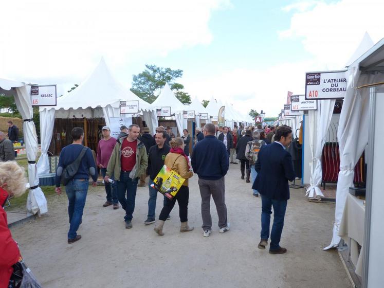 Le 17 juin, à Lamotte-Beuvron. Malgré la météo des dernières semaines, les visiteurs sont venus en nombre au Game fair.