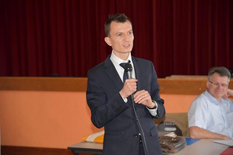 Château-Landon, mardi 14 juin. Le chercheur Sébastien Abis a tenu un discours très convainquant lors de l’assemblée générale de l’Afdi Ile-de-France.