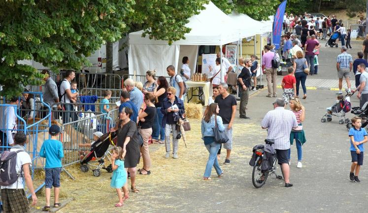 Le 22 septembre, à Chartres. Les visiteurs sont venus en nombre pour la cinquième édition de la Fête de l’animal de ferme du Compa.