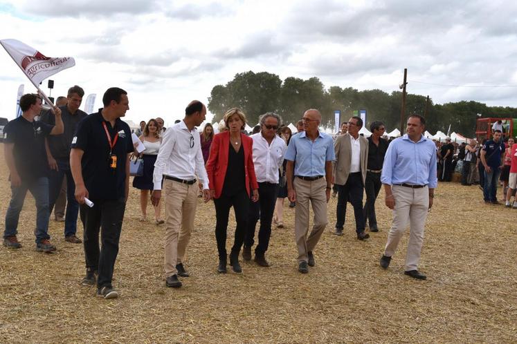 Le président de la FDSEA 77, Arnaud Rousseau, a appelé les élus à se mobiliser pour défendre une ambition agricole forte lors de la prochaine élection présidentielle