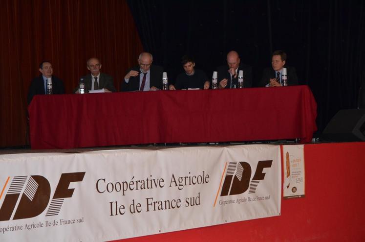A Etampes (Essonne), le 15 décembre. La coopérative Ile-de-France Sud a tenu son assemblée générale, sous la présidence de Thierry Sirou.