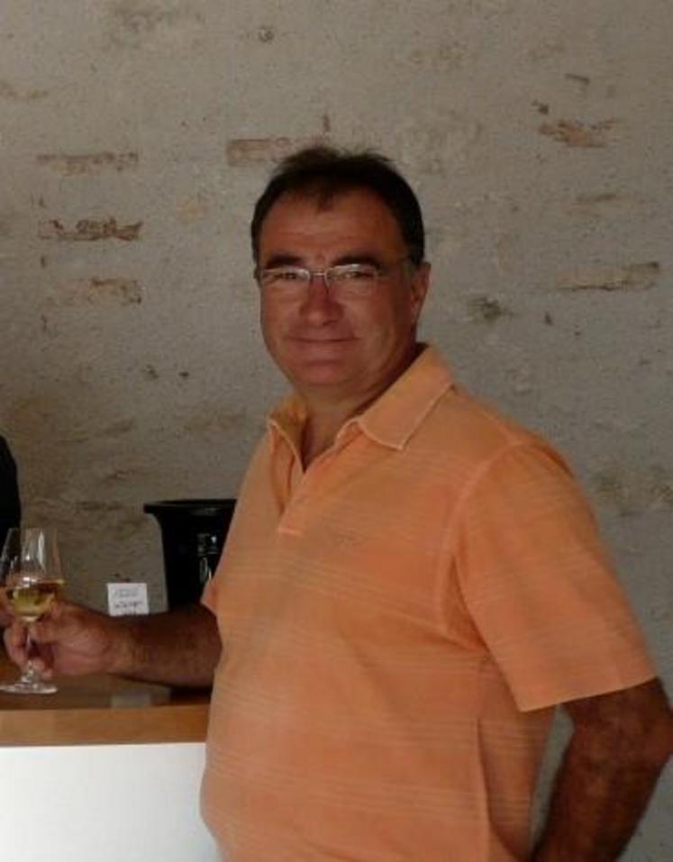Michel Gendrie, nouveau président du Syndicat des vins des AOC Cheverny et Cour-Cheverny © Domaine des Huards