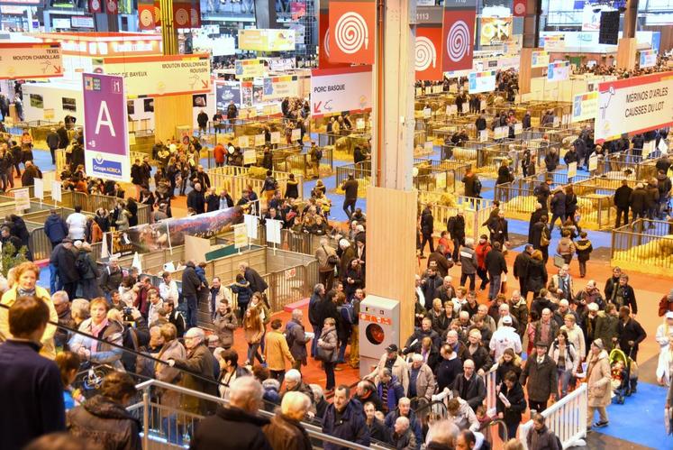Le Salon international de l’agriculture ouvre ses portes le 25 février porte de Versailles à Paris, l’Eure-et-Loir y sera à l’honneur le 1er mars. (Photo d’archives)