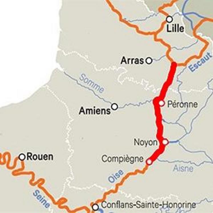 Le canal Seine-Nord Europe reliera les bassins de la Seine et de l’Oise au réseau fluvial nord européen. 