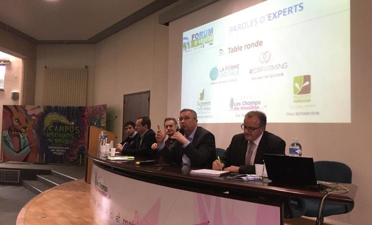 Le 23 mars à Châteaudun. Le « forum e-végétal», première pierre d’une structuration régionale, était organisé par Les champs du possible, Végépolys et Agreen tech valley.