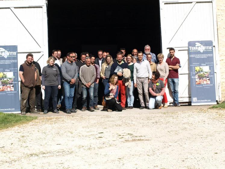 Viticulteurs et experts techniques étaient réunis jeudi 13 avril à Saint-Georges-sur-Cher pour l’assemblée générale de Terra Vitis Loire.