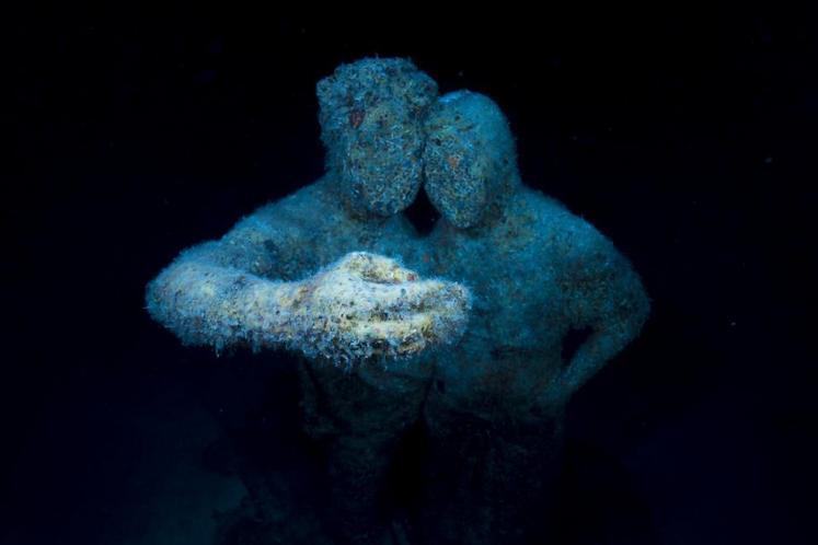 "Selfie", Museo Atlantico, Lanzarote, îles Canaries, Espagne