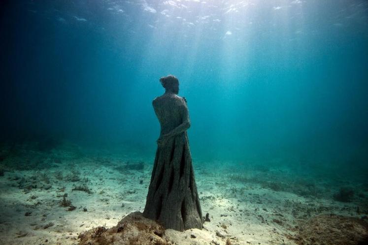 "Void" ("Manque"), Museo Subacuatico de Arte, Cancun, Mexique