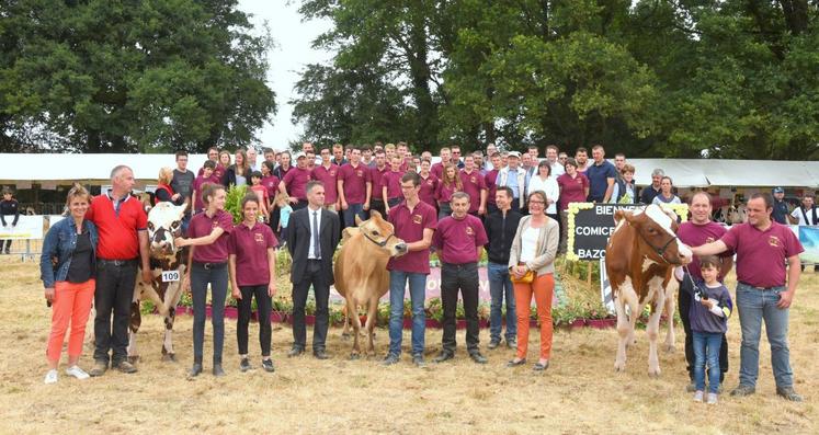 Le 25 juin, à La Bazoche-Gouet. La grande famille de l’élevage eurélien s’est mobilisée encore une fois pour faire de ce comice agricole une vraie réussite.