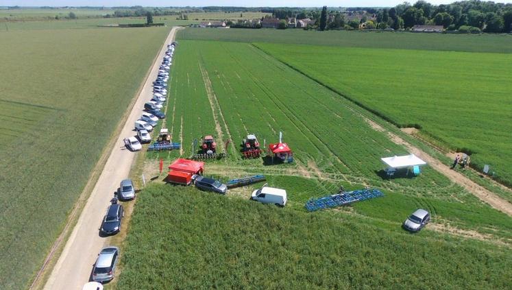 Des sites pilotes comme celui de Frédéric Piaud, à Saint-Germain-Laxis, ont été sélectionnés. 