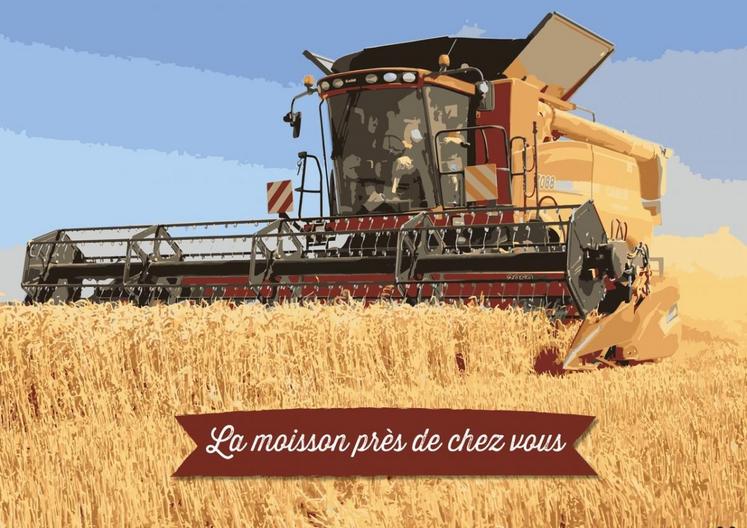 Le visuel de la lettre moisson. 