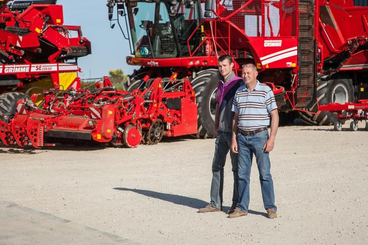 Didier Peyret et son fils Vianney ont créé en 2011 à Bonneval, l’ETA Peyret fils.