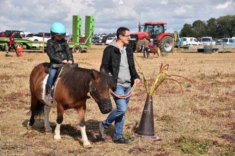 Balades en calèche ou à dos de poney rencontrent toujours le même succès, tout comme les activités enfantines proposées par la MFR du Gâtinais.

