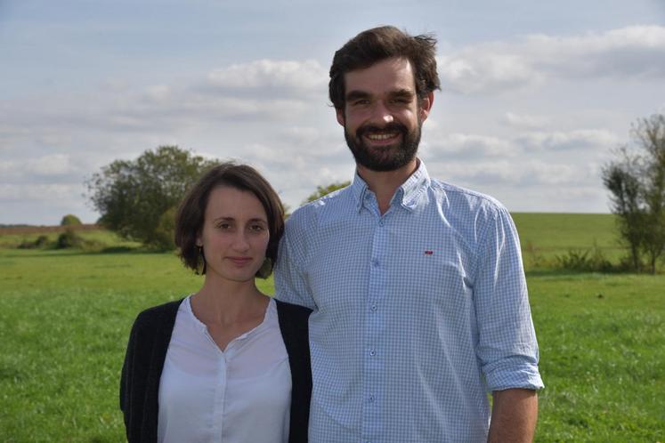 Saint-Mars-Vieux-Maison, mercredi 4 octobre. Nicolas et Camille Grymonprez préparentavec passion leur première balade du goût.