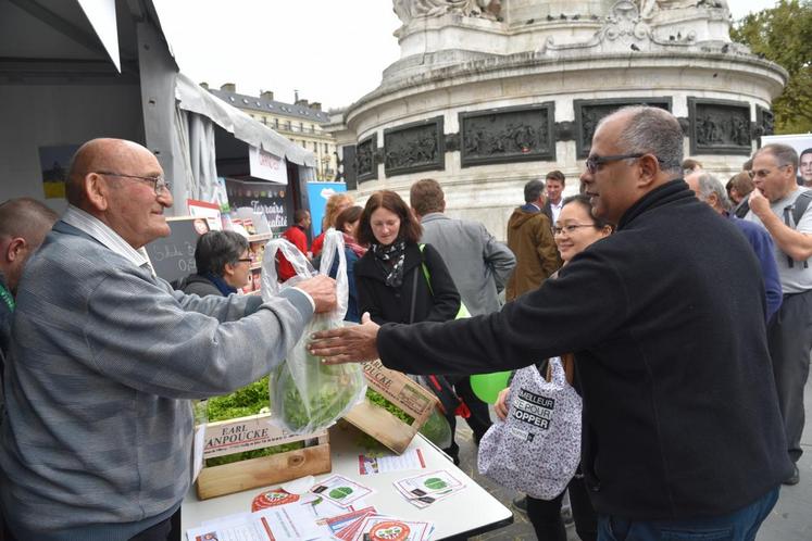 Vendues 0,50 centimes d’euro, le prix rémunérateur pour le producteurs, près de six cents d’entre elles ont trouvé preneur...