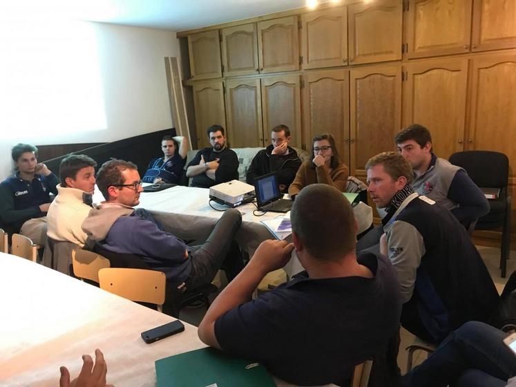 A Longuesse (Val-d’Oise), le 15 novembre. Les Jeunes agriculteurs du Val-d’Oise sont plein d’ambition et d’idées pour le prochain festival de la Terre.