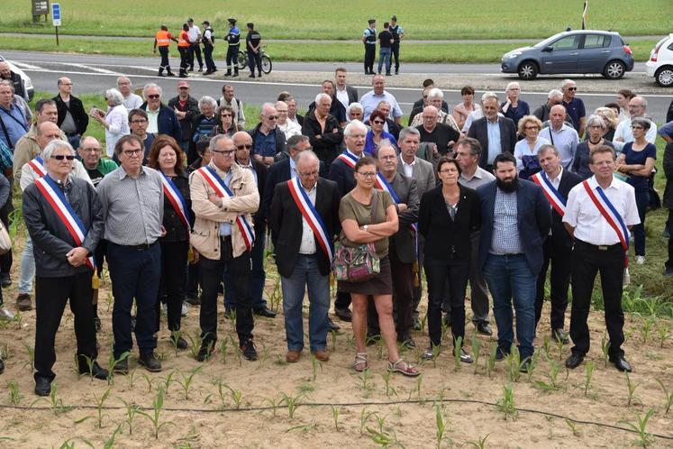 Les élus ont répondu nombreux à l’appel lancé par le syndicat cantonal de Perthes.