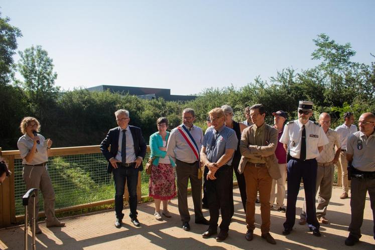 Visite guidée par Blandine Cassagne, conservatrice des sites du CDPNE.
© CDPNE - Renaud_Genix
