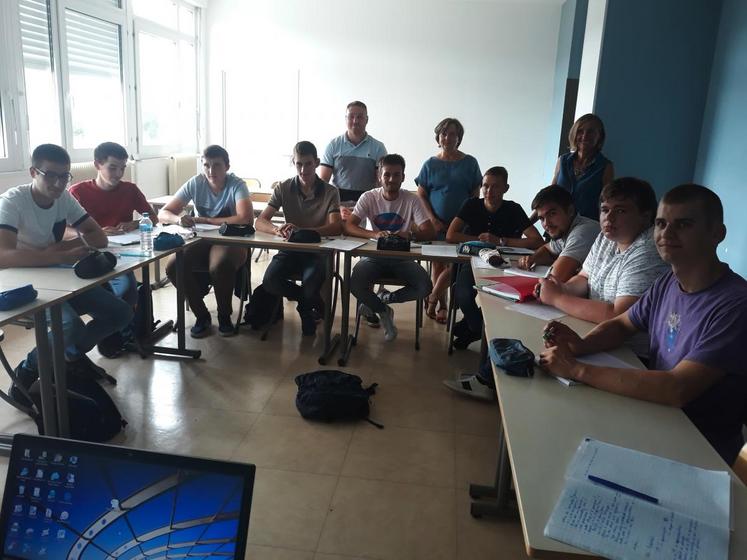 La Classe de BTSA ACSE première année a fait sa rentrée lundi 3 septembre au CFA de Montoire-sur-le-Loir.