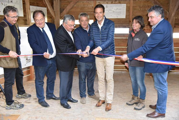 Le 24 septembre à Millançay. Hubert-Louis Vuitton, président de la Fédération des chasseurs de Loir-et-Cher, a inauguré les nouveaux aménagements de la réserve de chasse et de faune sauvage de Malzoné, en présence d’une centaine de personnes.