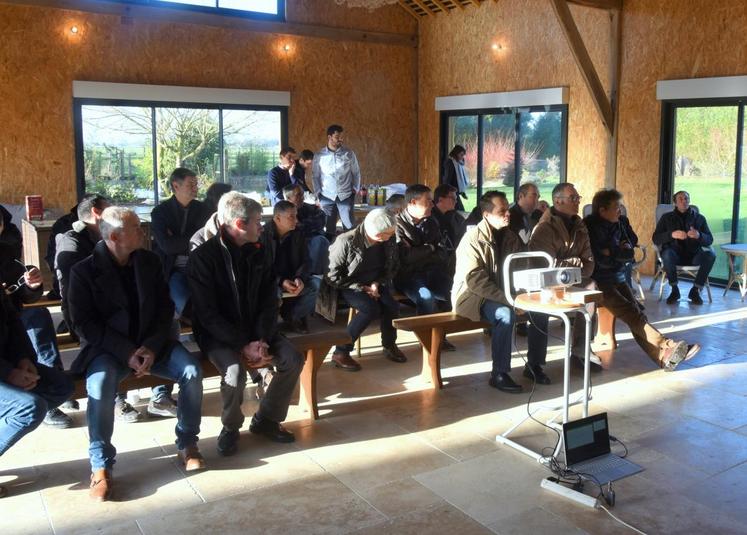 Le 20 décembre, à Gohory. ComparateurAgricole.com a organisé une série de réunions hivernales pour entendre ce que les agriculteurs ont à dire.