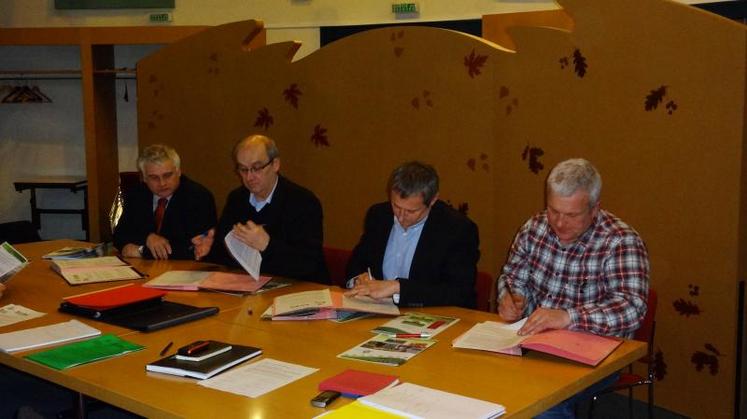 La convention a été signée le 21 janvier dernier dans les locaux de la chambre d'agriculture du Loiret.