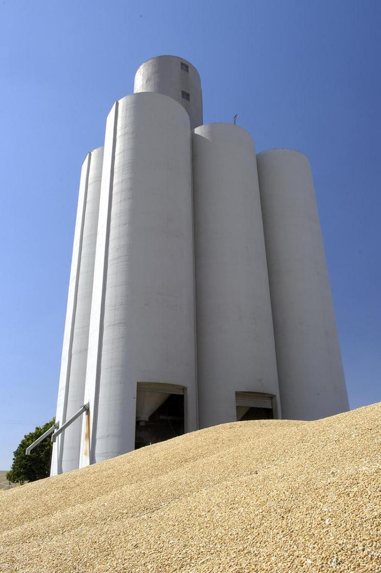 Stockage des céréales (archives)