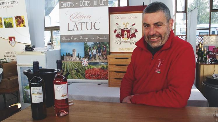 Jean-François Meyan, vigneron près de Cahors (Lot).