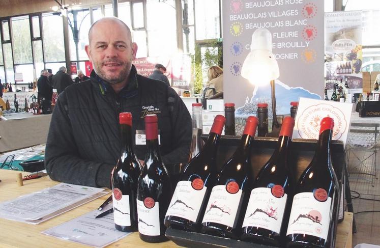 Thierry Ledain est implanté dans le Beaujolais.