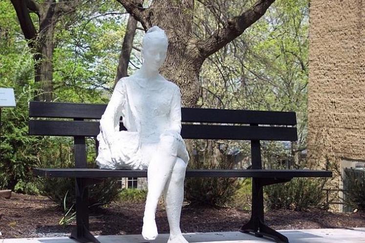 Woman on a Bench,
George Segal, 1998