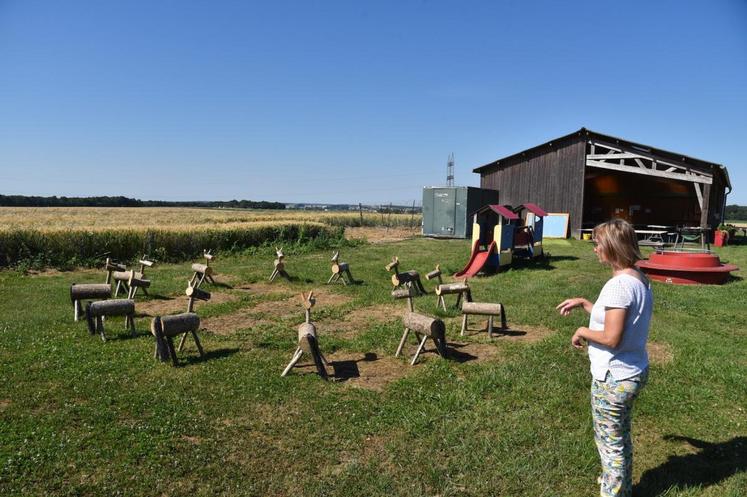 La nouveauté de l’année parmi les jeux en bois proposés. il reste quelque jour pour tout finir d’installer.
