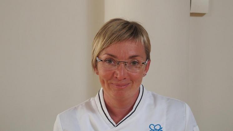 Karine Aubry, chef-cuisinier du lycée Émile-Zola de Châteaudun (Eure-et-Loir). 