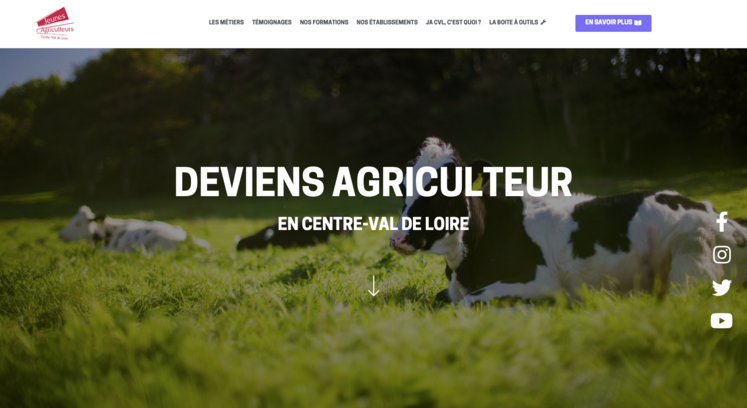 Le site jacvl.fr créé pour la campagne.