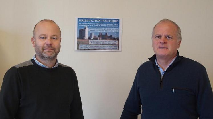 Arnaud Huteau, à gauche, et Xavier Thirouin.