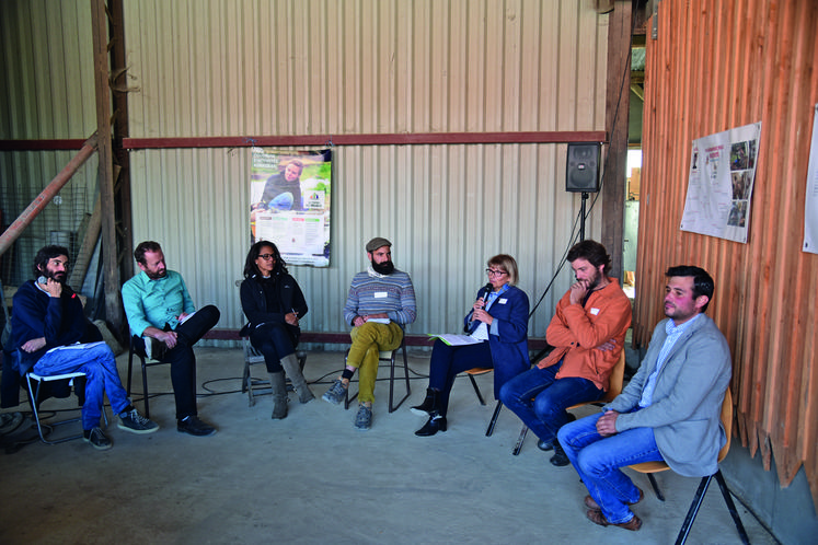 Villenauxe-la-Petite, vendredi 15 octobre. « Ne nous opposons pas. Nous avons besoin de tous les agriculteurs », a conclu Clément Torpier.