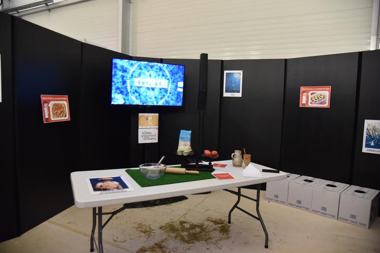 L'Open-Agrifood 2021 proposait différents espaces, dont celui de l'escape game.